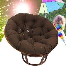 Cuscino Papasan Rotondo Morbido per Giardino