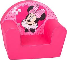 Poltrona Minnie Cuori Rosa per Bambini 2+