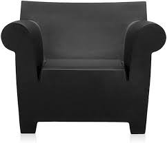 Poltrona Bubble Club Kartell - Nero