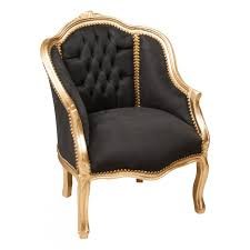 Poltroncina Barocca Luigi XVI in Oro - Stile Francese